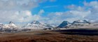 Winter View of Stac Pollaidh and the Mountains of Inverpolly